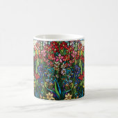 Personalized Stained Glass Wildflower Mug コーヒーマグカップ (中央)