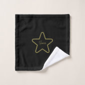 Personalized Star Bath Towels バスタオルセット (ウォッシュタオル)