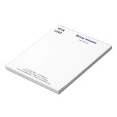 Personalized Stationery Branded Business Notepad ノートパッド (回転)