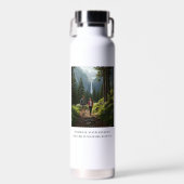 Personalized Steel Water Bottle for Men ウォーターボトル (正面)