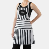 Personalized Striped Apron for Her | Custom  エプロン (インサイチュ)