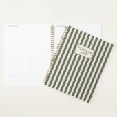 Personalized Striped Planner 20XX プランナー手帳 (ディスプレー)