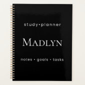 Personalized Study  Weekly Planner  プランナー手帳 (正面)