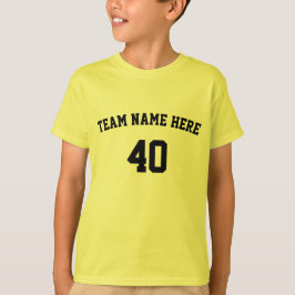 Personalized  Style Team Name  Baseball Shirt  Tシャツ