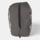 Personalized Stylish Black Paris Toile Design ドップキット (右)