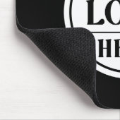 Personalized, stylish, modern & clean マウスパッド (コーナー)