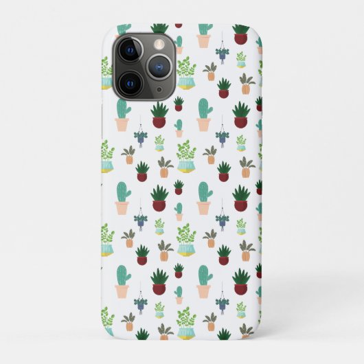 Personalized Succulent Cacti Case-Mate iPhoneケース (裏)