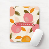 Personalized Summer Colorful Strawberry Pattern マウスパッド (マウス)