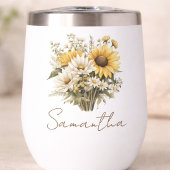 Personalized Summer Daisy Bouquet Name