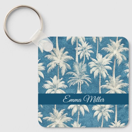 Personalized Summer on the Beach キーホルダー (正面)
