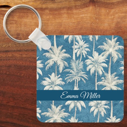 Personalized Summer on the Beach キーホルダー (正面)