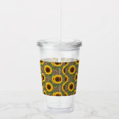 Personalized Sunflower Acrylic Tumbler アクリルタンブラー (右)