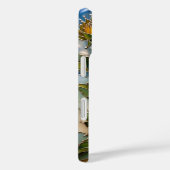 Personalized Sunflower Phone Case Teal Floral Case-Mate iPhoneケース (裏面 / 右)