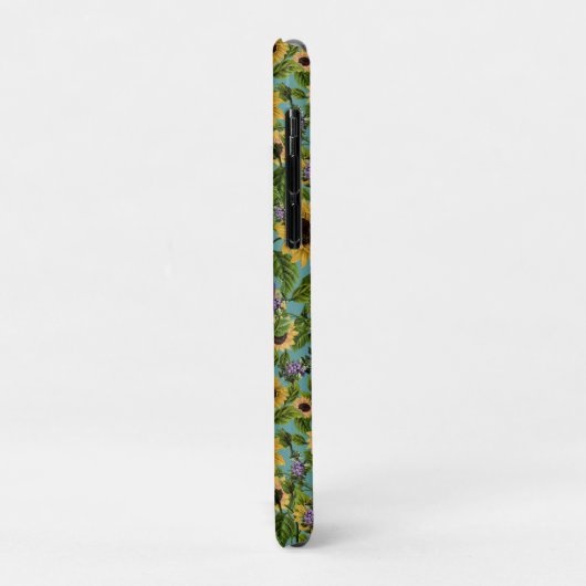 Personalized "Sunflower Rapture"  Case-Mate iPhoneケース (裏面/左)
