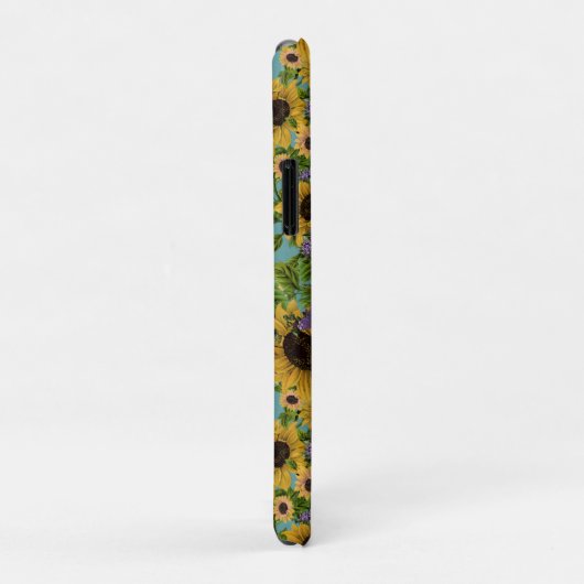Personalized "Sunflower Rapture"  Case-Mate iPhoneケース (裏面/右)
