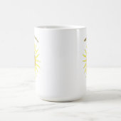 Personalized Sunshine Baby Photo Mug コーヒーマグカップ (中央)
