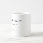 Personalized Super Mom Fuel Mug | Custom gift コーヒーマグカップ (中央)