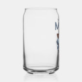 Personalized Super Mom with Son and Daughter Gift ガラス缶 (左)