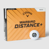 Personalized Superhero Callaway Warbird Golf Balls ゴルフボール (パッケージ)