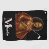 Personalized Superhero Golf Towel ゴルフタオル (横)