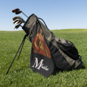 Personalized Superhero Golf Towel ゴルフタオル (グリーン)