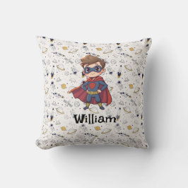 Personalized Superhero Name Pillow - Kids Pillow クッション