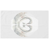 Personalized Swan テーブルクロス (正面(横))