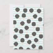 Personalized Table Tennis Notecards ノートカード (裏面)