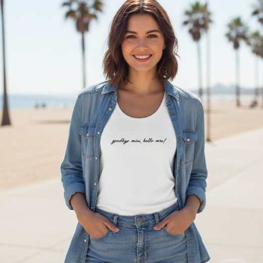 Personalized Tank Top, Custom top Mrs Bride gift タンクトップ