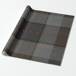 Personalized Tartan Gift Wrap – Custom Monogram  ラッピングペーパー