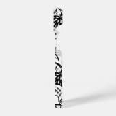 Personalized Tattoo Style Hearts Phone Case iPhoneケース (左側面)