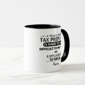 Personalized Tax Preparer Appreciation マグカップ (正面右)