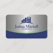 Personalized Tax Preparer Professional Accountant 名刺 (正面)