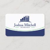 Personalized Tax Preparer Professional Accountant 名刺 (正面)