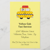 personalized Taxi Company チラシ (正面)