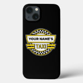 Personalized Taxi Sign Case-Mate iPhoneケース (裏面)