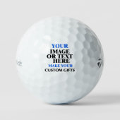 Personalized Taylormade Custom Golf Balls - Gift ゴルフボール (正面)