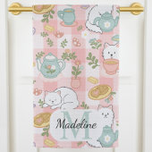 Personalized Tea & Baker Monogram Kitchen Towels キッチンタオル