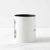 Personalized Teach Love Inspire Repeat Teacher マグカップ (中央)