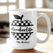Personalized Teacher コーヒーマグカップ