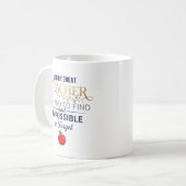 Personalized Teacher Appreciation Gift コーヒーマグカップ (正面左)
