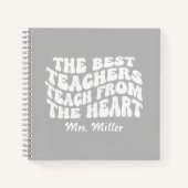 Personalized Teacher Appreciation Gift ノートブック (正面)