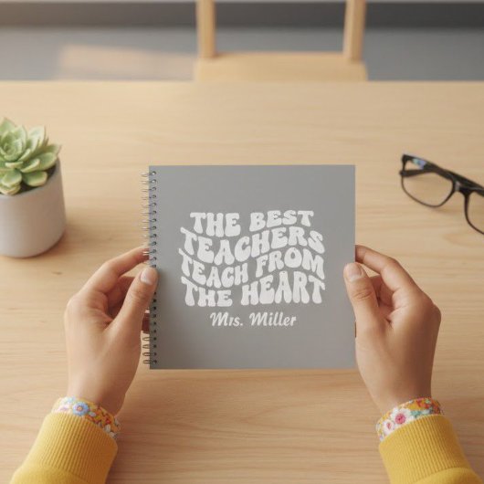 Personalized Teacher Appreciation Gift ノートブック