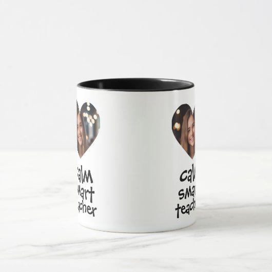 Personalized Teacher Appreciation gift  thank you マグカップ (中央)