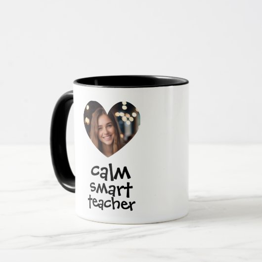 Personalized Teacher Appreciation gift  thank you マグカップ (正面左)