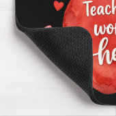 Personalized Teacher Appreciation Mouse Pad マウスパッド (コーナー)