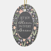 Personalized Teacher Appreciation Ornament セラミックオーナメント (左)