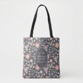 Personalized Teacher Appreciation Tote Bag トートバッグ (正面)
