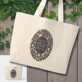 Personalized Teacher Appreciation Tote Bag  ラージトートバッグ