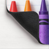 Personalized Teacher Crayon and Paper  マウスパッド (コーナー)
